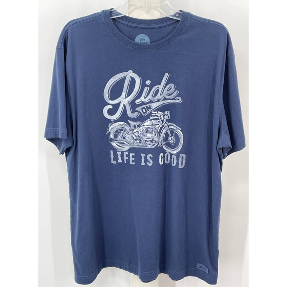 Life Is Good Other - Life Is Good RIDE ON Classic Fit T Tee Shirt Men's Size XL